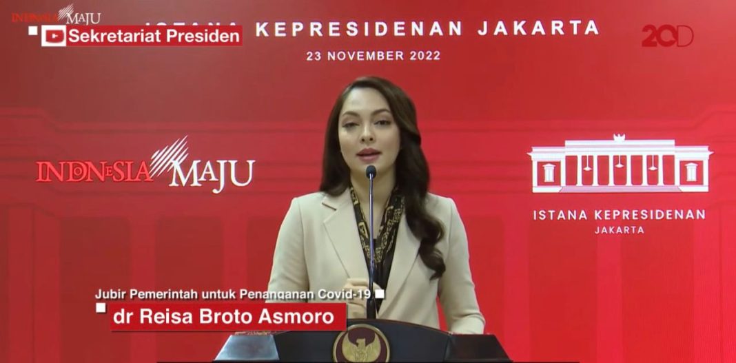 Juru Bicara Pemerintah Indonesia untuk Penanganan Covid-19 dr Reisa Broto Asmoro