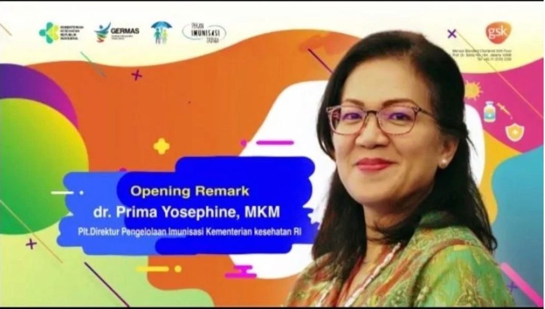 Plt Direktur Pengelolaan Imunisasi Kemenkes dr Prima Yosephine MKM.