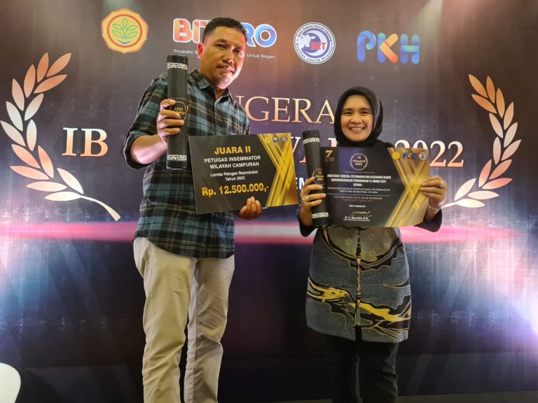 Petugas Reproduksi Inseminator Bidang Peternakan dan Kesehatan Hewan pada Dinas Ketahanan Pangan (Ketapang) Kabupaten Sergai Sugi Darmadi meraih penghargaan sebagai juara II tingkat nasional sebagai Petugas Inseminator Wilayah Campuran (Inseminasi Buatan dan Kawin Alam).