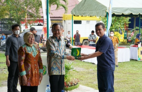 Dinas Ketahanan Pangan Kota Medan berkolaborasi dengan Badan Pangan Nasional (National Food Agency) mengadakan GPM 2022 bertempat di Lapangan Pertiwi, Jalan Budi Pembangunan, Kecamatan Medan Barat.