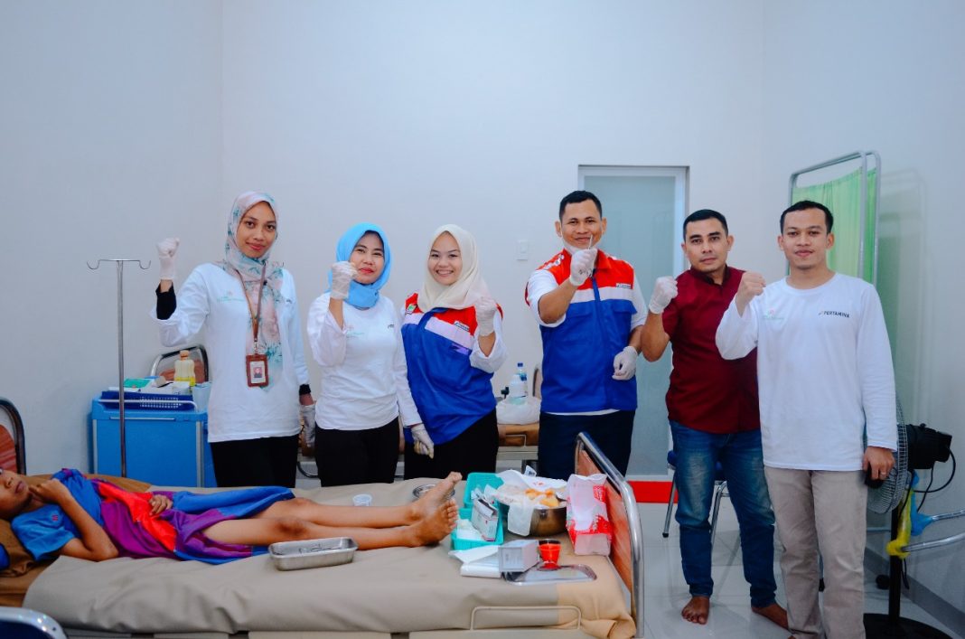 DPPU Kualanamu menggelar bakti sosial dan khitanan massal bertempat di Klinik Hasanah Husada, Desa Aras Kabu, Jalan Batang Kuis, Kecamatan Beringin, Kabupaten Deliserdang.