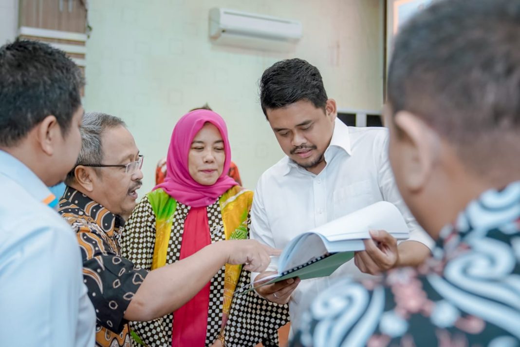 Pemko Medan menerima penyerahan PSU dari 18 perumahan yang ada di Kota Medan.