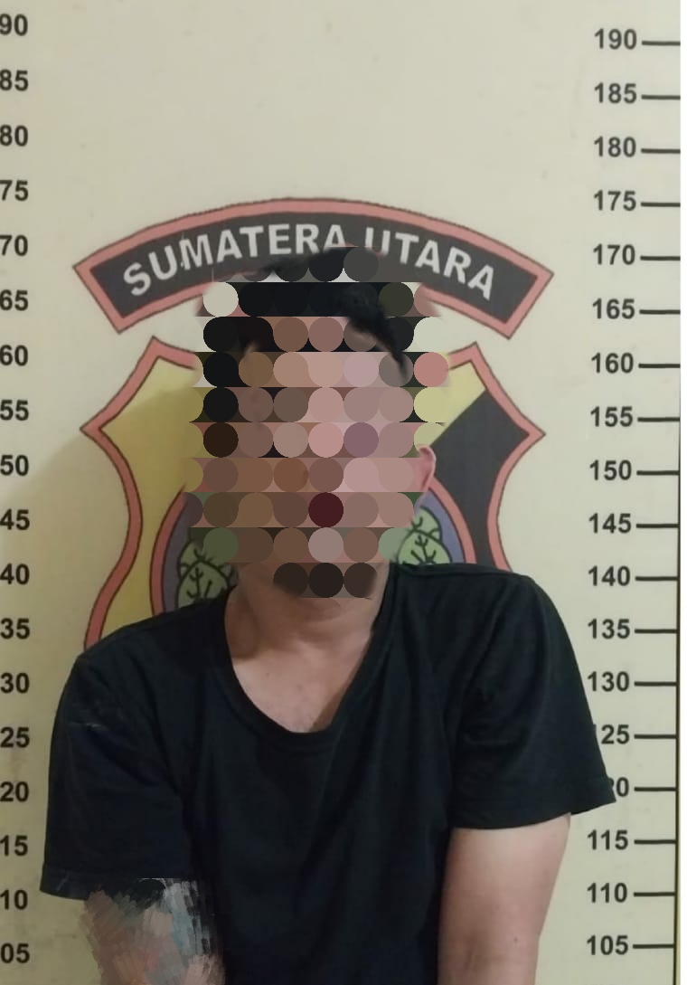 Terduga pelaku curanmor inisial FH diamankan di Polsek Siantar Timur.