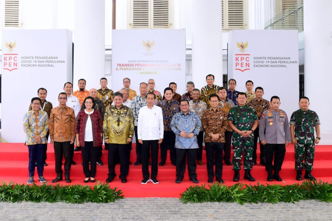 Rakornas Transisi PC-PEN Tahun 2023 di Gedung AA Maramis, Jakarta