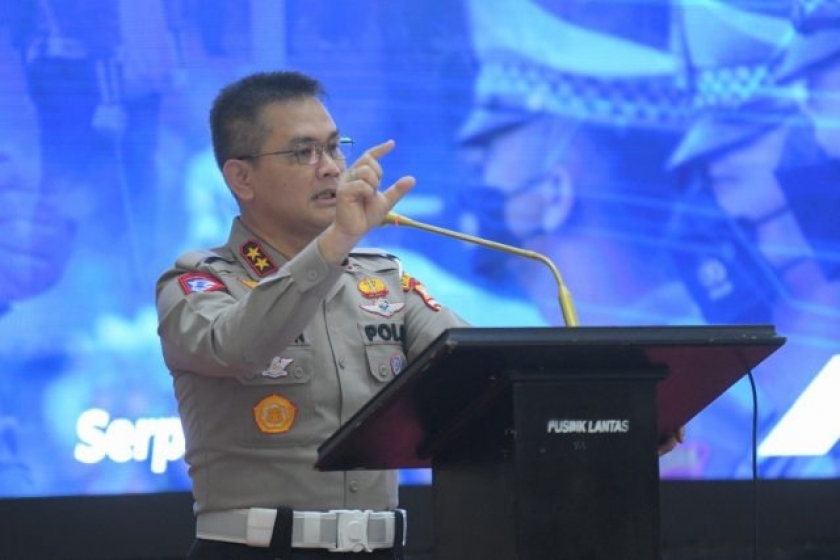 Kakorlantas Polri Irjen Pol Firman Santyabudi dalam keterangannya.