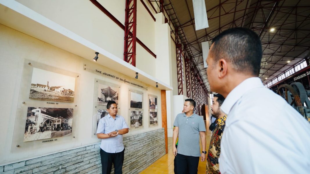 Wakil Gubernur Sumut Musa Rajekshah berkunjung ke Museum De Tjolomadoe, Karanganyar, Provinsi Jawa Tengah.