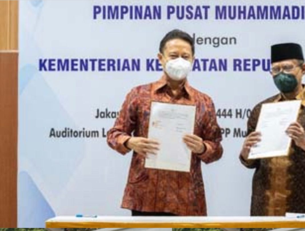 Kemenkes RI dan PP Muhammadiyah menjalin kerja sama di bidang kesehatan. Kerja sama dilakukan dengan penandatanganan MoU di Gedung PP Muhammadiyah Jakarta.