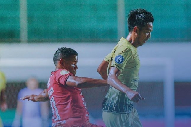 Duel Bali United melawan Barito Putera di pekan ke-22 BRI Liga 1 2022/2023 di Stadion Maguwoharjo.