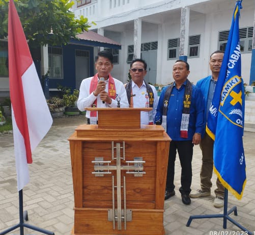 DPC GAMKI Samosir menggelar pelaksanaan try out siswa SMP se Kabupaten Samosir dalam rangka persiapan seleksi SMA Unggul Tahun 2023.