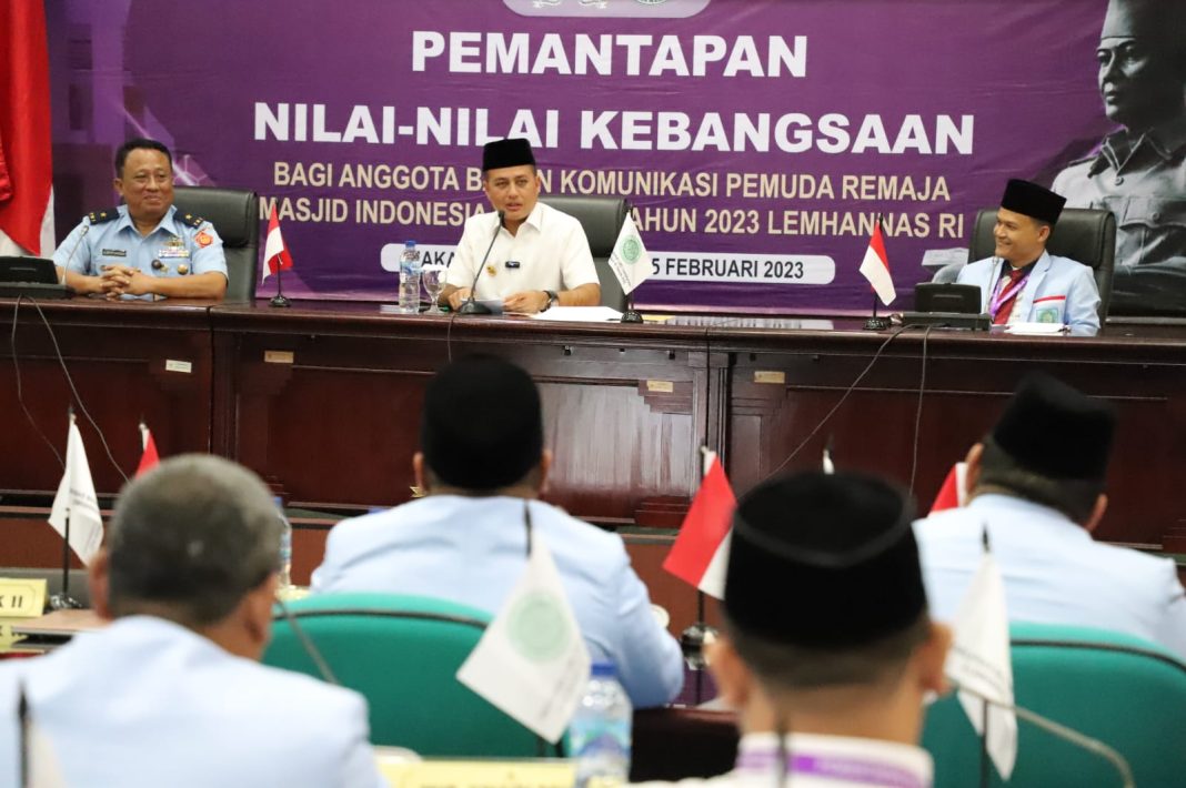 Wakil Gubernur Sumut Musa Rajekshah saat menjadi narasumber Diklatnas di Gedung Lemhanas, Jakarta.