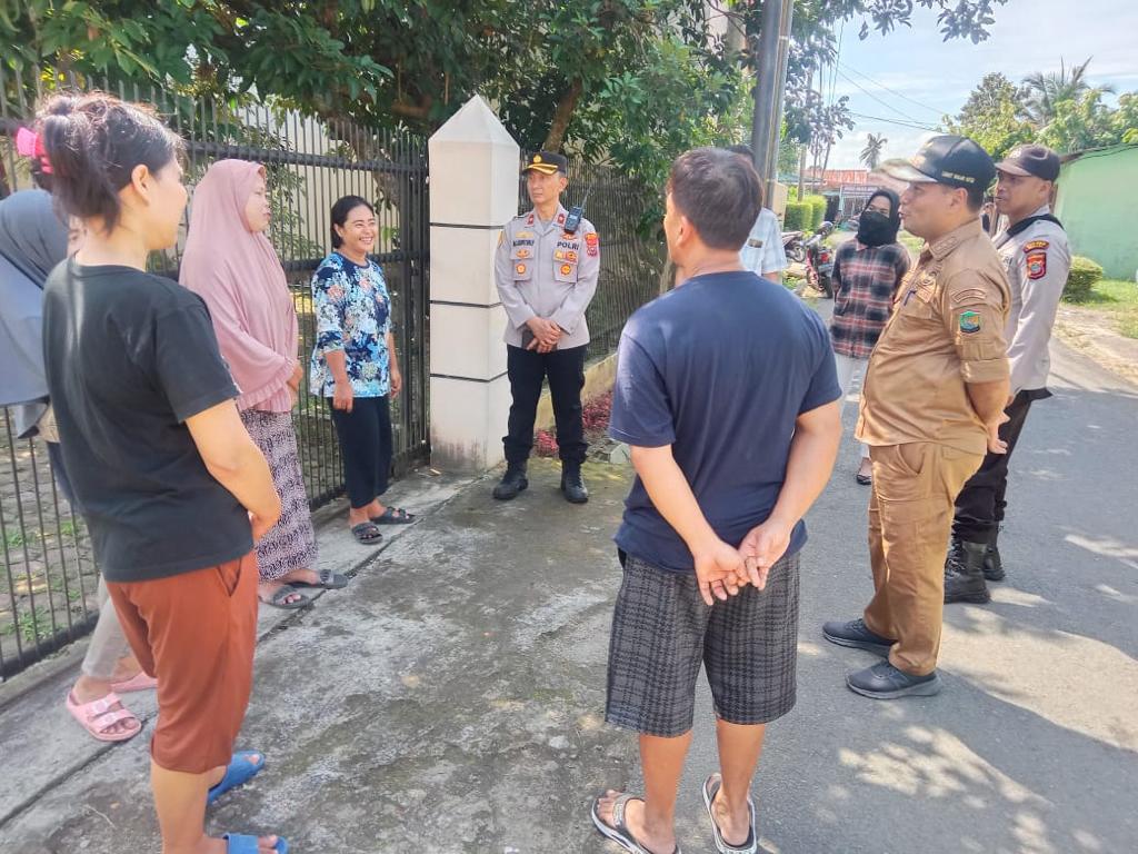 Kapolsek Binjai Kota Kompol Moch Guntur Pryantoko SH menyampaikan ajakan kepada warga Binjai Kota.