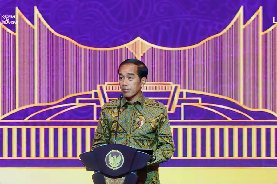 Presiden RI Jokowi pada PTIJK 2023 di Jakarta.