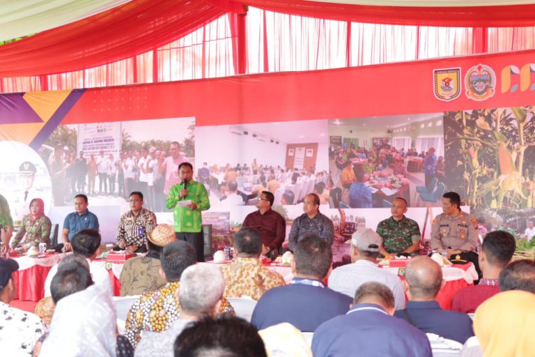 Bupati Sergai H Darma Wijaya menerima kunjungan tim penilai tahap III visitasi lapangan PPD tahun 2023 tingkat kabupaten/kota, bertempat di Desa Sei Rejo, Kecamatan Sei Rampah.