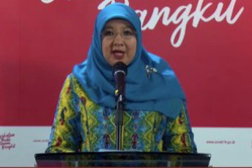 Kepala Biro Komunikasi dan Pelayanan Publik Kemenkes dr Siti Nadia Tarmizi MEpid.