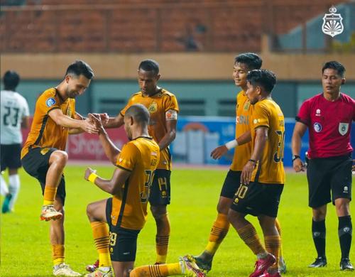 Bhayangkara FC pesta gol ke gawang RANS Nusantara FC di laga lanjutan Liga 1 2022-2023.