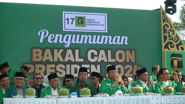 PPP umumkan Ganjar Pranowo bakal Capres yang didukung pada Pilpres 2024, Sleman, DIY.