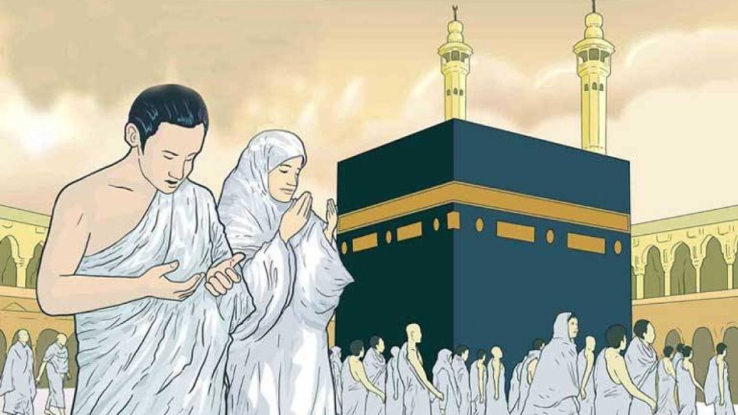 Ilustrasi Jemaah Haji.