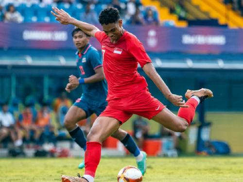 Timnas Singapura U-22 tertahan tanpa gol kontra Laos U-22.