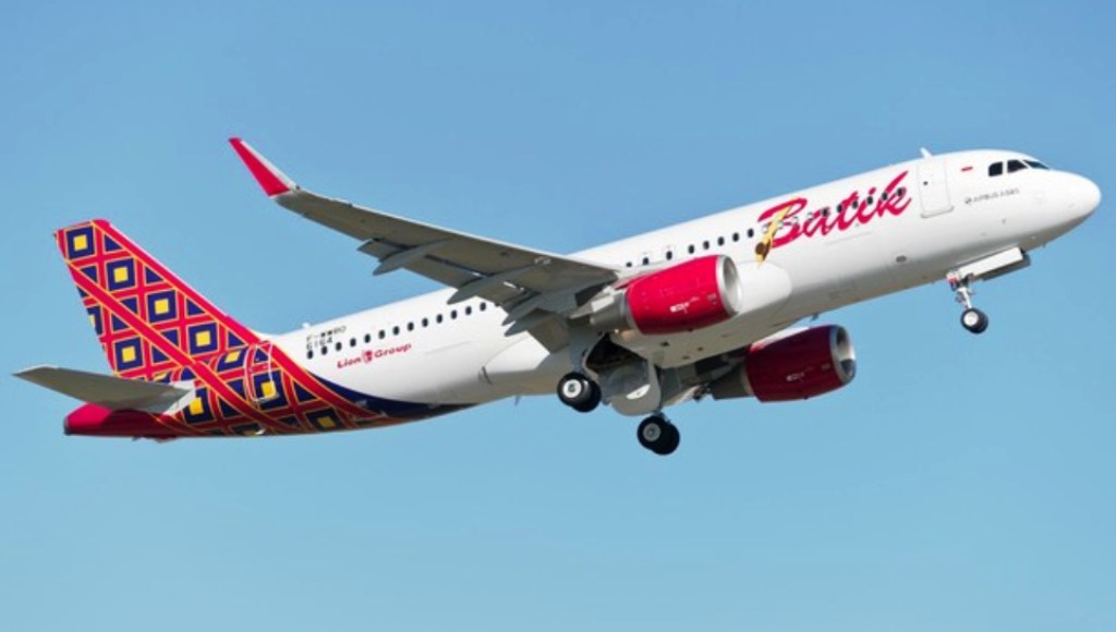 Pesawat Batik Air.