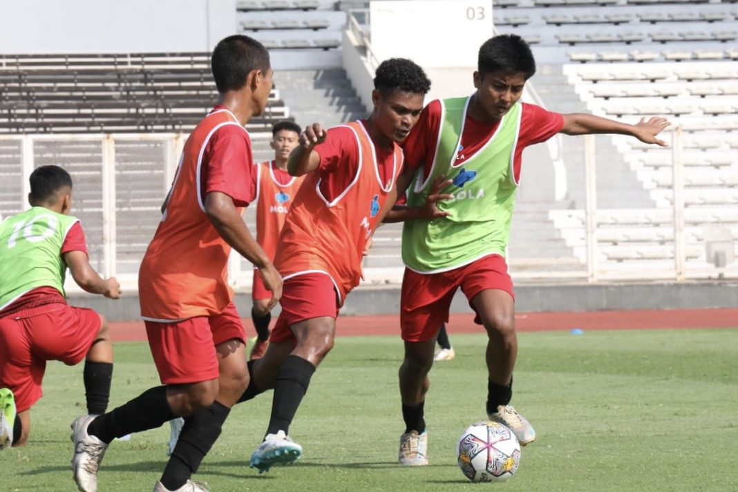 Seleksi program Garuda Select bagi para pemain potensial U-17. (Dok/PSSI)