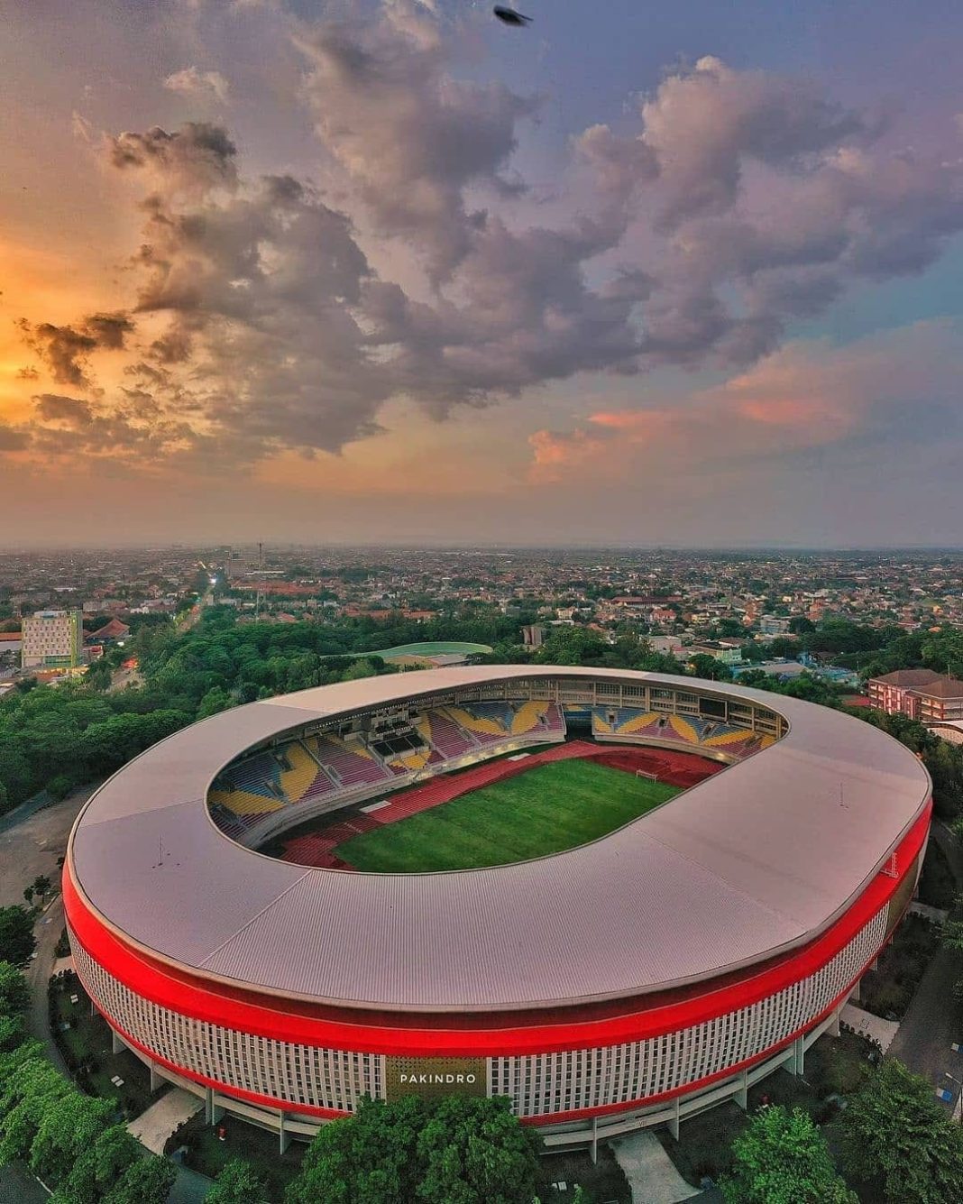 Foto Udara Keindahan Stadion Manahan Solo. (Dok/PSSI)