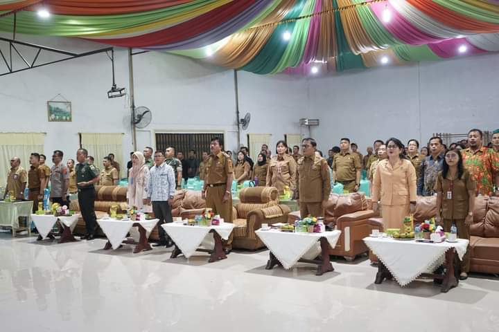 Pemkab Nias Barat gelar koordinasi Rembuk Stunting tingkat Kabupaten Nias Barat tahun 2023, di Tokosa Hall, Selasa (1/8/2023). (Dok/Dinas Kominfo Nias Barat)