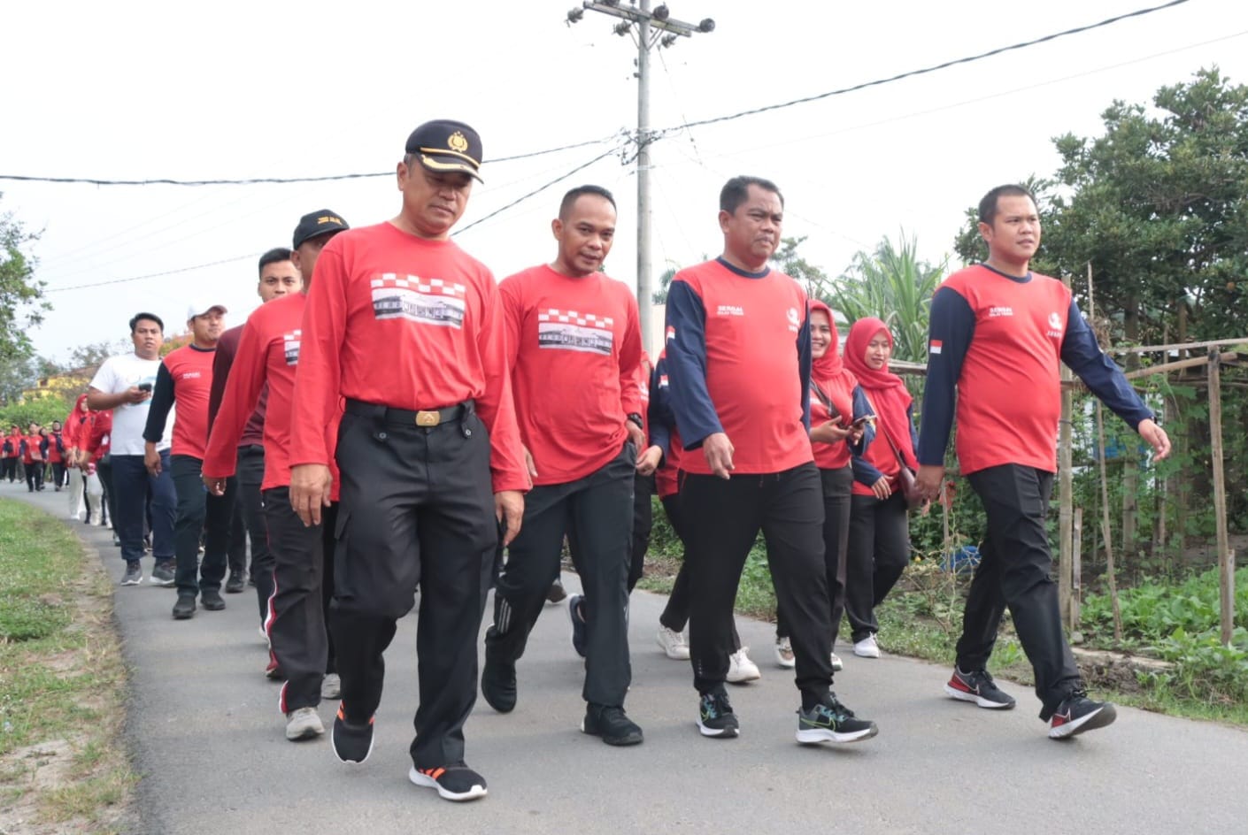 Pemkab Sergai Gelar Jalan Santai Dan Bazar UMKM Kuliner - Buser Online