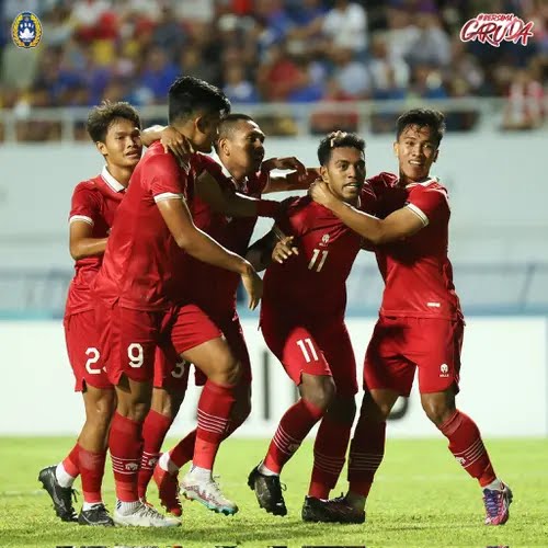 Timnas Indonesia U-23 Vs Timnas Thailand U-23 di babak semifinal Piala AFF U-23 2023, Kamis (24/8/2023) malam WIB. (Dok/Twitter PSSI)