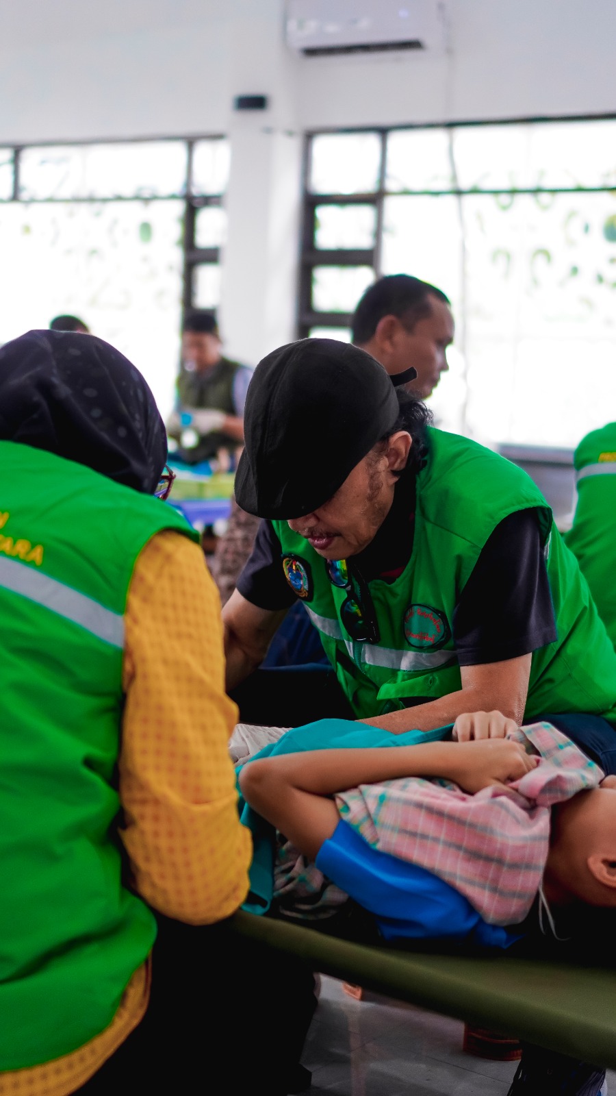 Dinas Kesehatan Sumut melakukan pelayanan BKB di acara Road Show Bus KPK yang dipusatkan di Area PRSU pada tanggal 26-27 Oktober 2023. (Dok/Dinkes Sumut)