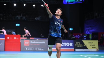 Anthony Sinisuka Ginting gagal melangkah ke semifinal French Open 2023. (Dok/Arsip PBSI)