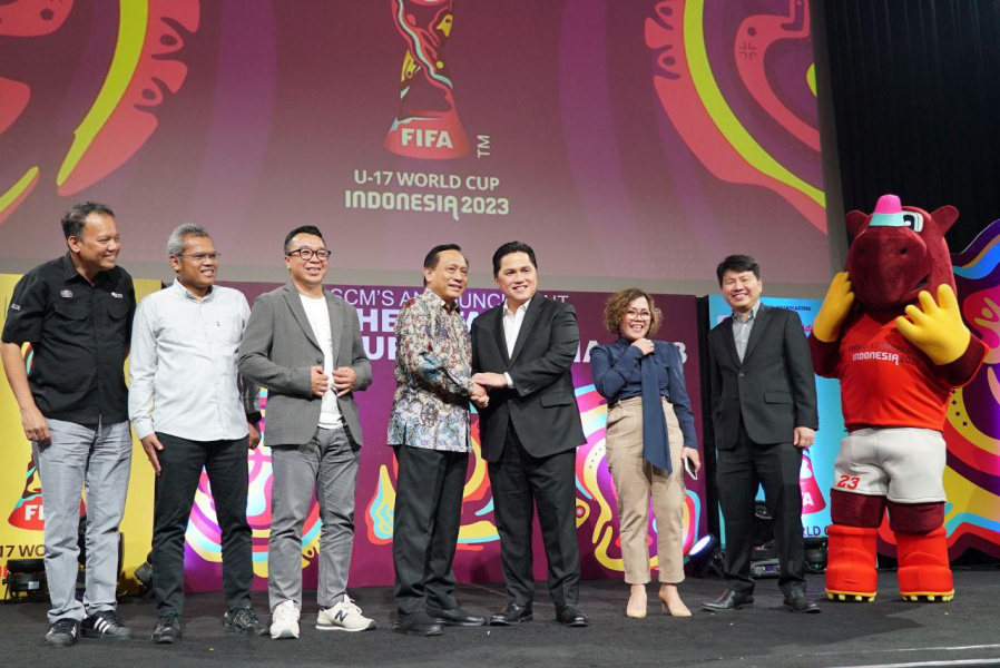 SCM grup akan menyiarkan 52 Laga FIFA U-17 World Cup Indonesia 2023. (Dok/PSSI)