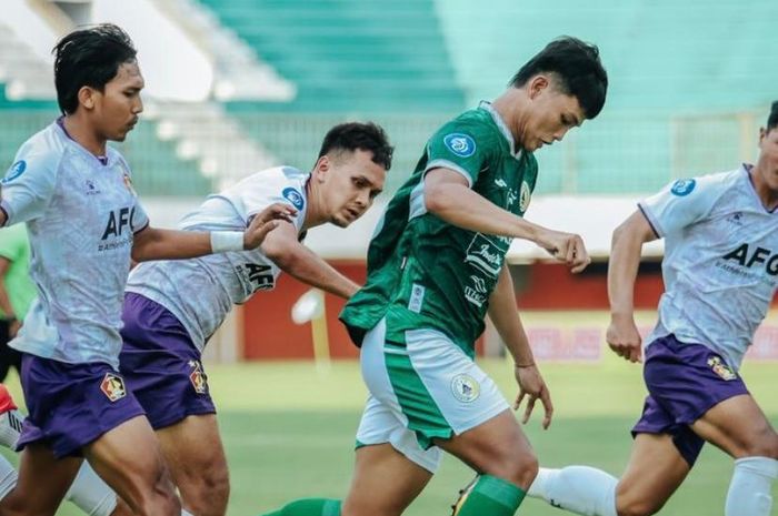 PSS melawan Persik pada pekan ke-16 Liga 1 2023-2024 di Stadion Maguwoharjo, Sleman, Yogyakarta, Sabtu (21/10/2023).