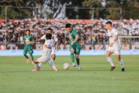 Persik lawan Persebaya di Stadion Brawijaya, Kediri, Jumat (27/10/2023).