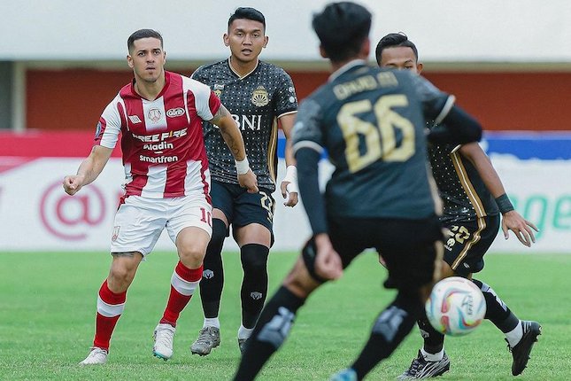 Pertandingan Persis Solo vs Bhayangkara FC di pekan ke-17 BRI Liga 1 2023/2024, Minggu (29/10/2023). (Dok/PSSI)