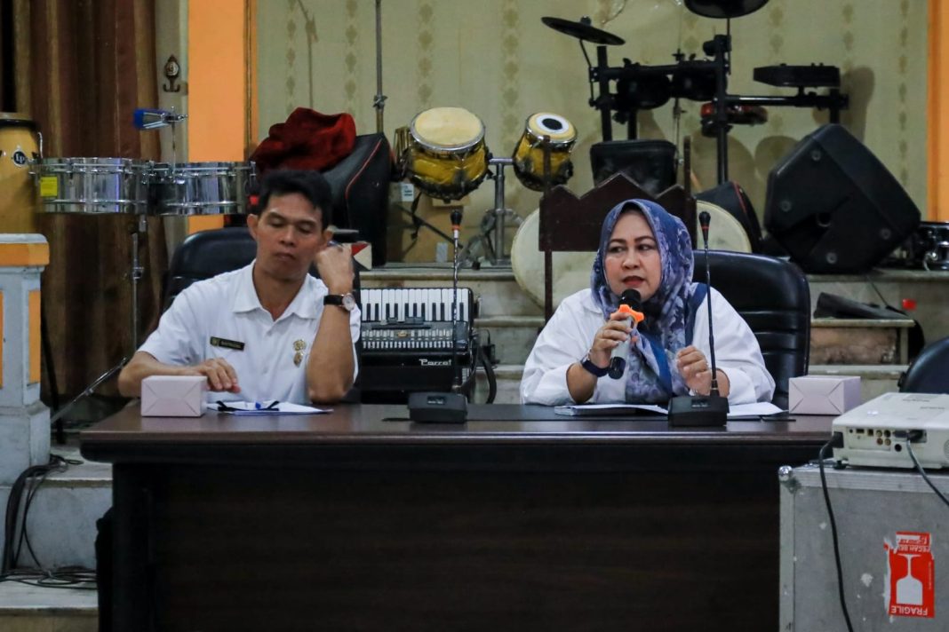 Rapat Koordinasi persiapan Festival Mural Medan 2023 di Aula Kantor Dinas Pariwisata Kota Medan, Rabu (8/11/2023). (Dok/Kominfo Medan)