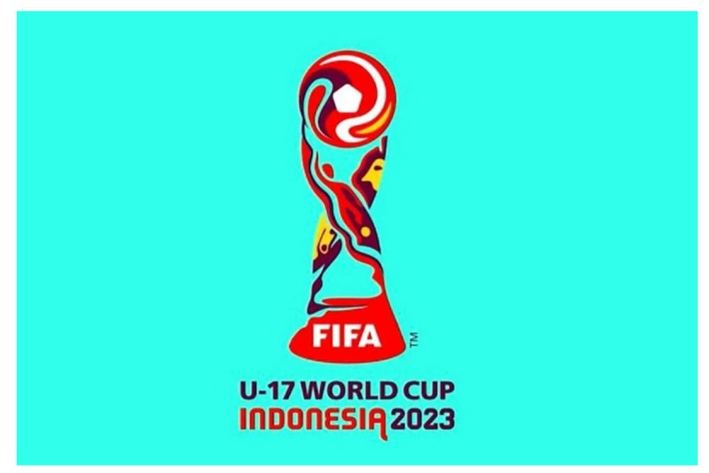 Logo Piala Dunia U-17 di Indonesia.