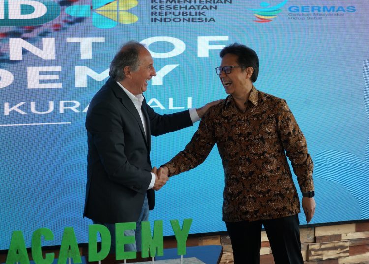 Kementerian Kesehatan Indonesia dan GISAID Initiative, platform inisiatif data sains terkemuka di dunia, mengumumkan pendirian GISAID Academy di Kura-kura, Bali. (Dok/Kemenkes RI)