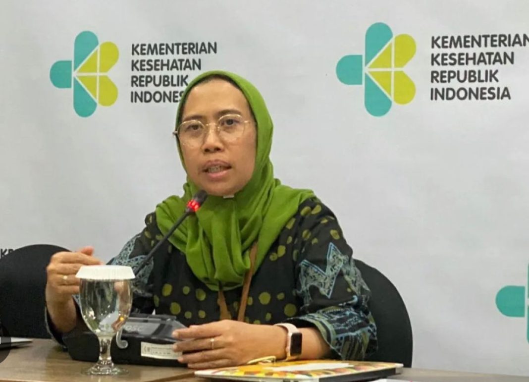 Ketua Tim Kerja Diabetes Melitus, Direktorat P2PTM Kemenkes RI dr Esti Widiastuti MSc PH dalam konferensi pers di Jakarta, Senin (6/11/2023).