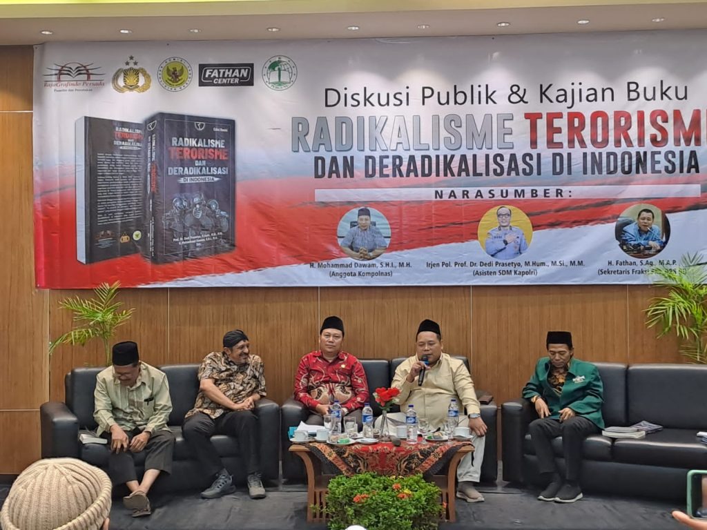 Acara bedah buku yang diselenggarakan di Kudus, Sabtu (18/11/2023). (Dok/Humas Polri)