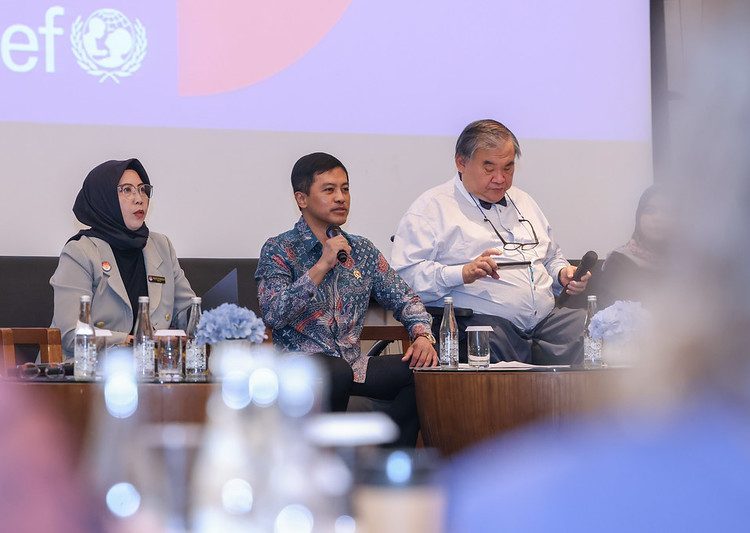 Wakil Menteri Kesehatan RI Dante Saksono Harbuwono dalam acara Multi-Country Workshop ”Accelerating Access to Assistive Technology” di Jakarta, Selasa (7/11/2023). (Dok/Kemenkes RI)