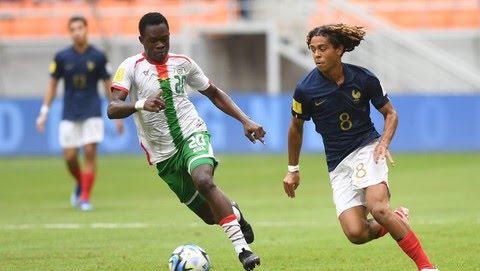 Prancis lawan Burkina Faso di babak pertama Grup E Piala Dunia U-17 2023, Minggu (12/11/2023).