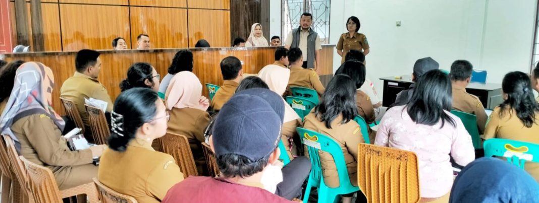 Pemerintah Kabupaten Simalungun mengadakan rekonsiliasi pembayaran pajak kendaraan dinas, di Pamatangraya, Senin (20/11/2023). (Dok/Kominfo Simalungun)