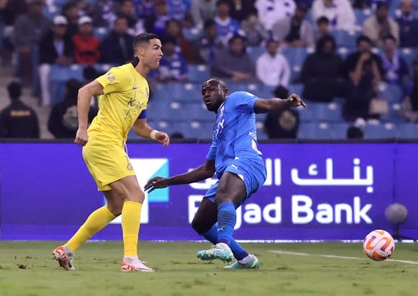 Derby Riyadh antara Al Hilal vs Al Nassr berlangsung sengit. Cristiano Ronaldo cs disikat 0-3 di King Fahd International Stadium, Riyadh, Sabtu (2/12/2023) dini hari WIB.