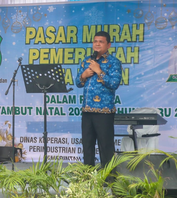 Sekretaris Diskop UKM Perindag Medan Erwin Saleh.