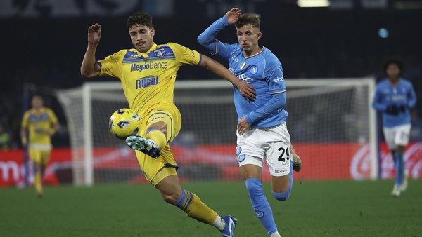 Napoli disingkirkan Frosinone di babak 16 besar Coppa Italia, Rabu (20/12/2023) dini hari WIB.