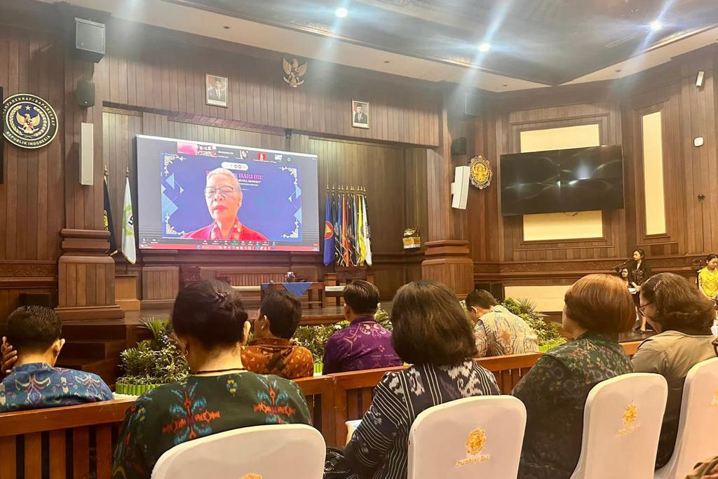 Sekretaris Kemenparekraf/Baparekraf Ni Wayan Giri Adnyani saat kegiatan yang bertajuk 