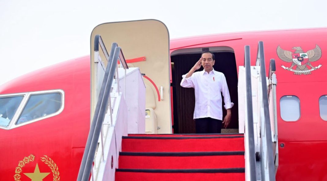 Presiden Jokowi melanjutkan kunjungan kerja hari keduanya, menuju Provinsi Sulut, Kamis (28/12/2023).