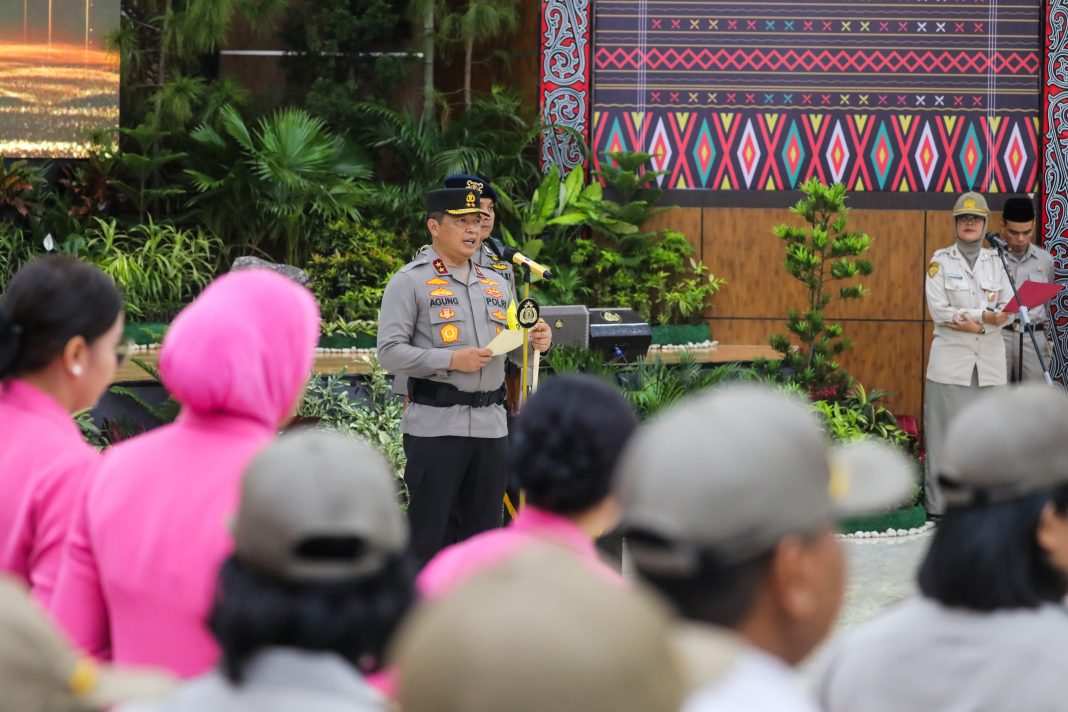 Kapolda Sumut, Irjen Pol Agung Setya Imam Effendi melantik pejabat utama dan sejumlah kapolres di Aula Tribrata Mapolda Sumut, Kamis (4/1/2024). (Dok/Polda Sumut)