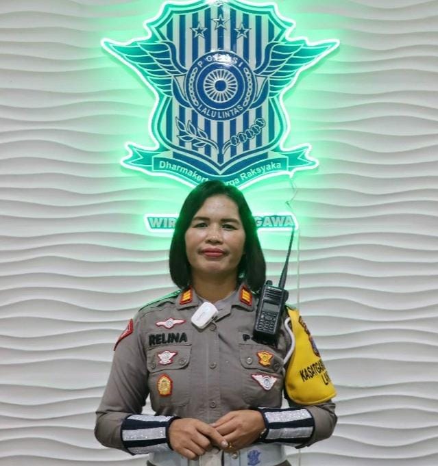 Kasat Lantas Polres Pematangsiantar AKP Relina Lumban Gaol.