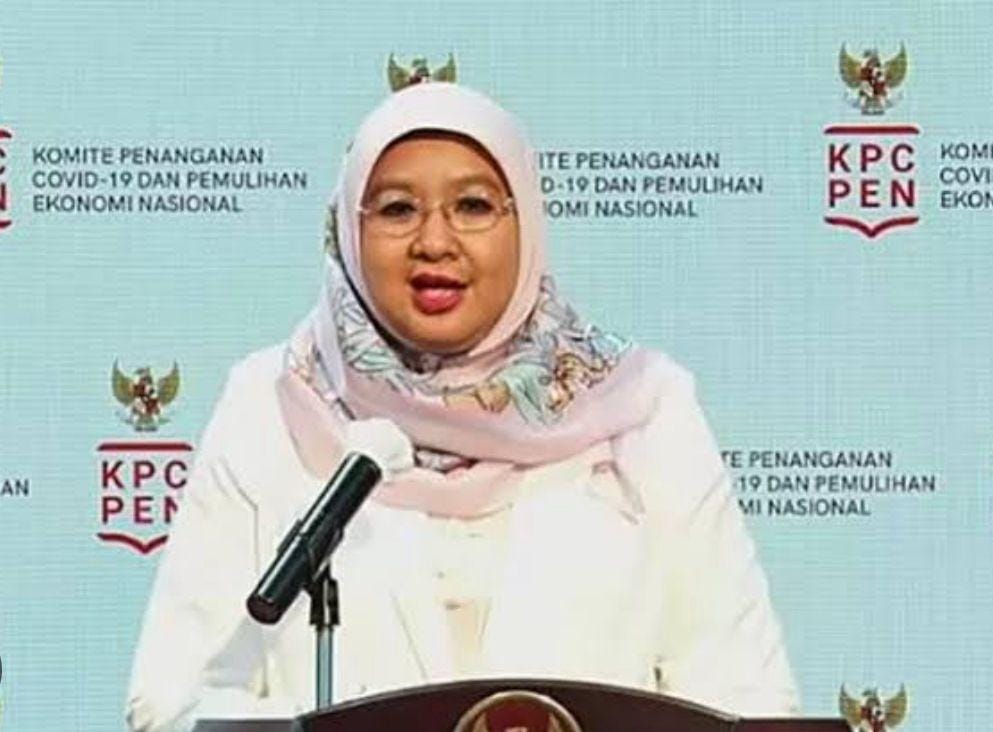 Kepala Biro Komunikasi dan Pelayanan Publik Kemenkes RI, dr Siti Nadia Tarmizi MEpid.